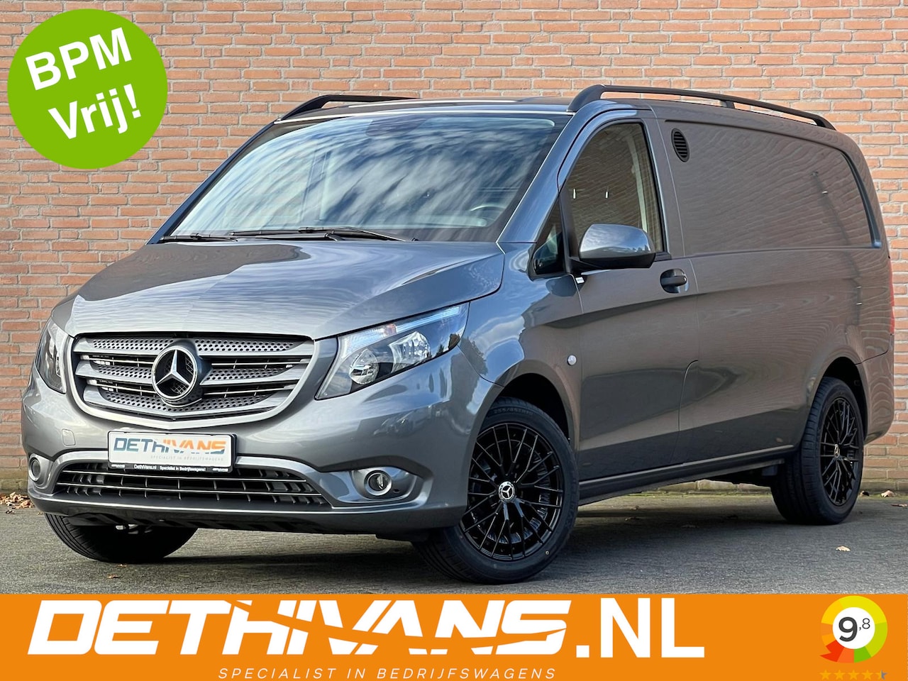 Mercedes-Benz Vito - 116CDI 164PK Lang / Carplay / Cruisecontrol / Euro6 - AutoWereld.nl