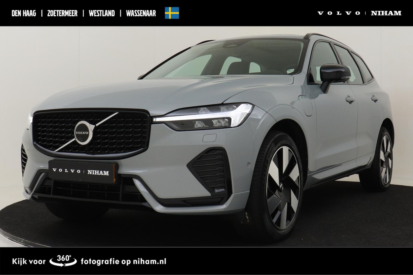 Volvo XC60 - T6 PLUG-IN HYBRID AWD ULTRA DARK -PANO.DAK|HARMAN/KARDON|360°CAM|TREKHAAK|20"|HEAD-UP DISP - AutoWereld.nl
