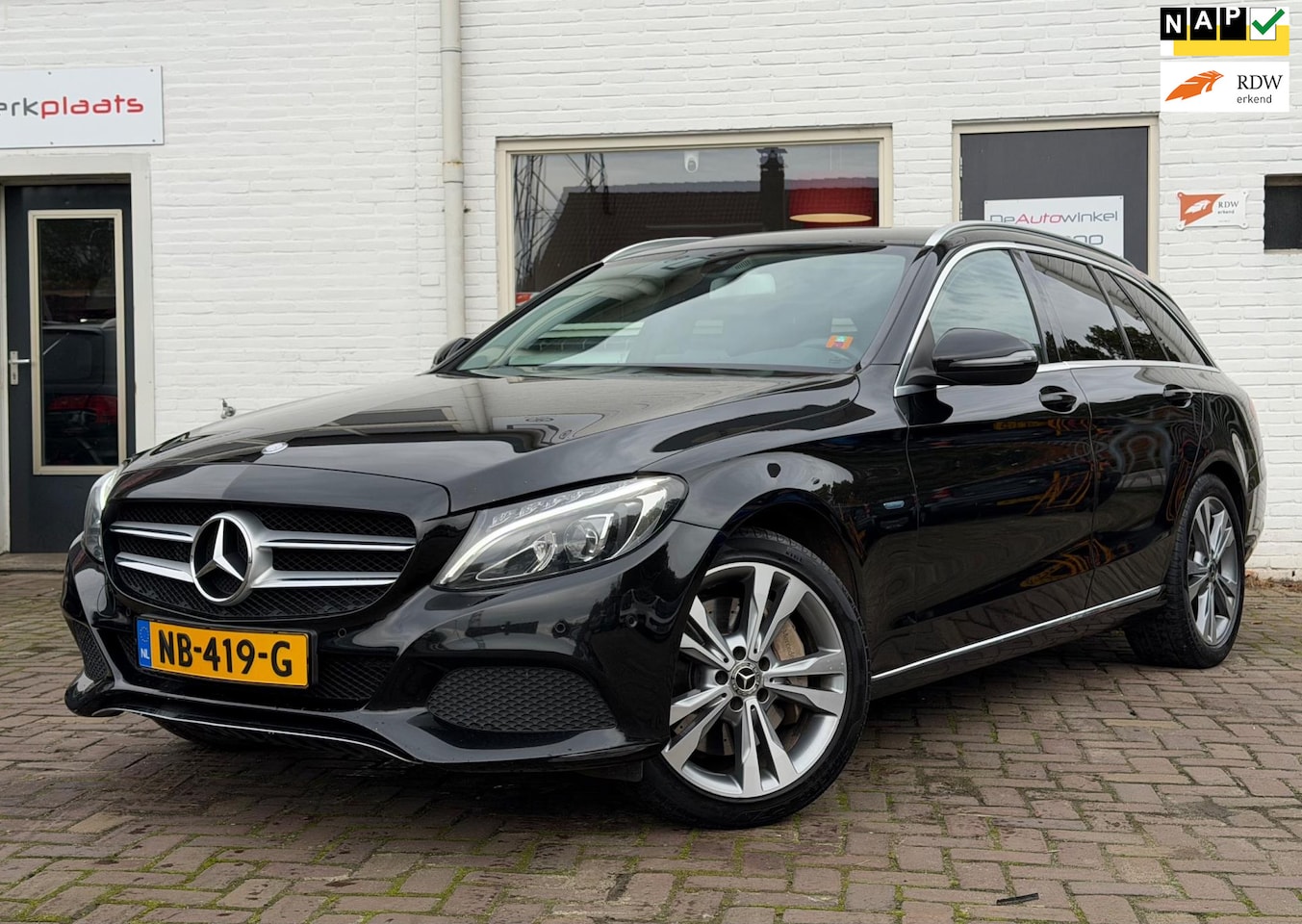 Mercedes-Benz C-klasse Estate - 350 e Lease Edition 18 Inch Navi - AutoWereld.nl
