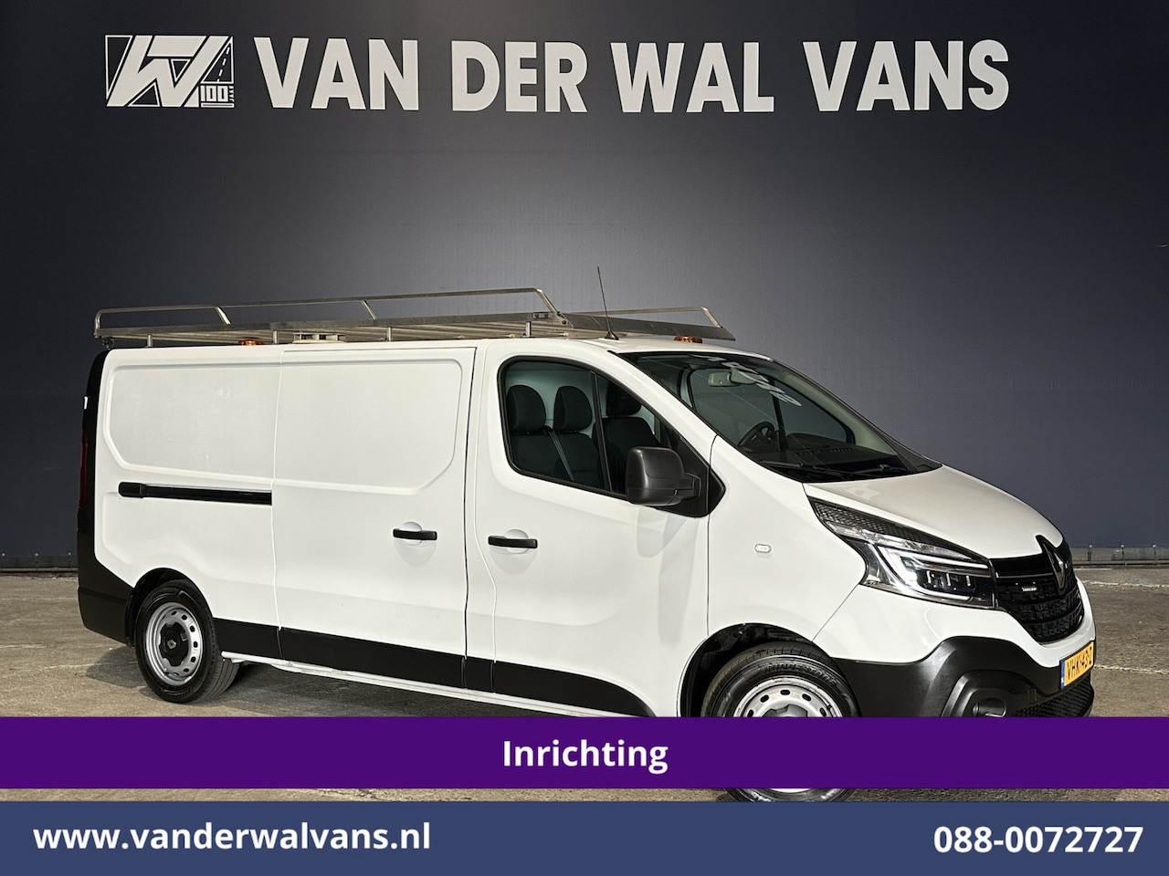Renault Trafic - 2.0 dCi 120pk L2H1 Inrichting Euro6 Airco | 2x zijdeur | Omvormer | Imperiaal | LED | Trek - AutoWereld.nl