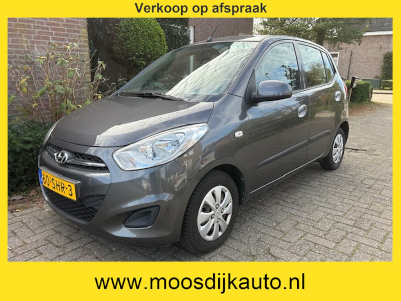 Hyundai i10 - 1.1 i-Drive Cool Airco/ Orig NL auto/ 5 Drs/ met NAP/ Nw-APK/ Voor bezichtiging bel 06-532 - AutoWereld.nl