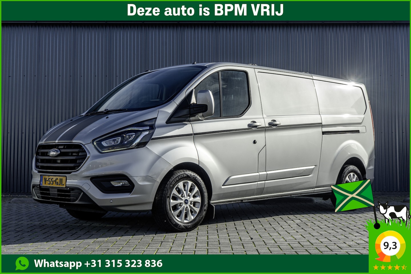 Ford Transit Custom - 2.0TDCI | L2H1 | 170PK | Automaat | Camera | CarPlay | LED | Xenon | Zijschuifdeur R+L | C - AutoWereld.nl