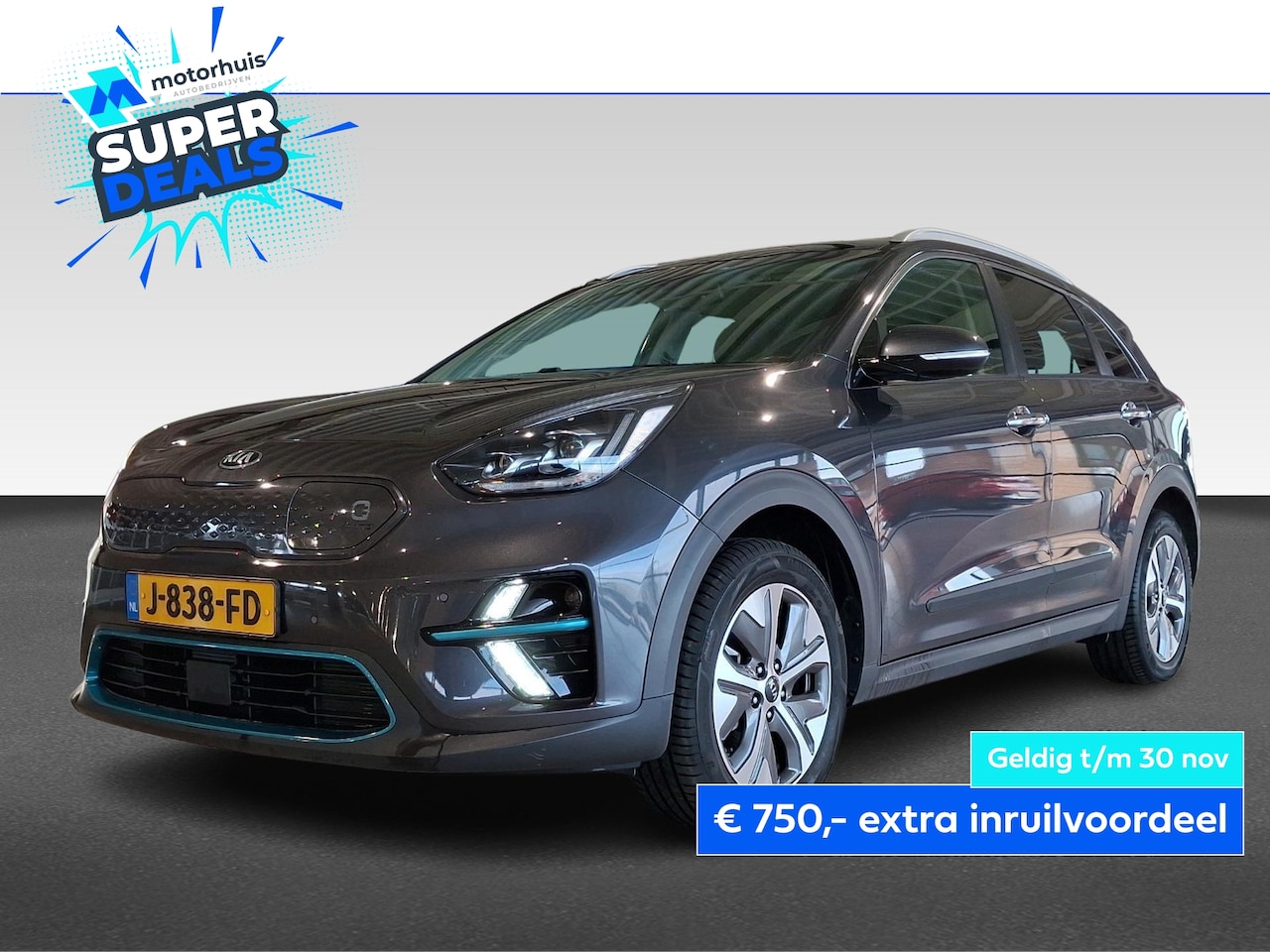 Kia e-Niro - Elektrisch 204pk Aut ExecutiveLine | AUT | LEDER | CARPLAY | STOEL VERW EN VENTILATIE - AutoWereld.nl