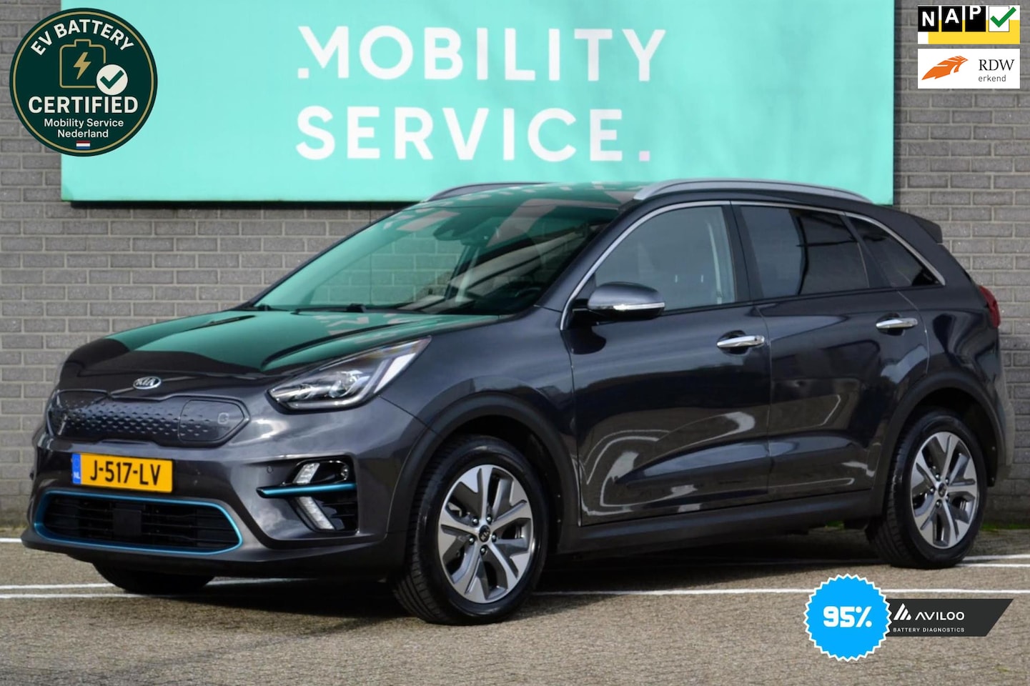 Kia e-Niro - ExecutiveLine 64 kWh SOH95% Clima ACC Leder CarPlay LaneAssist LED - AutoWereld.nl