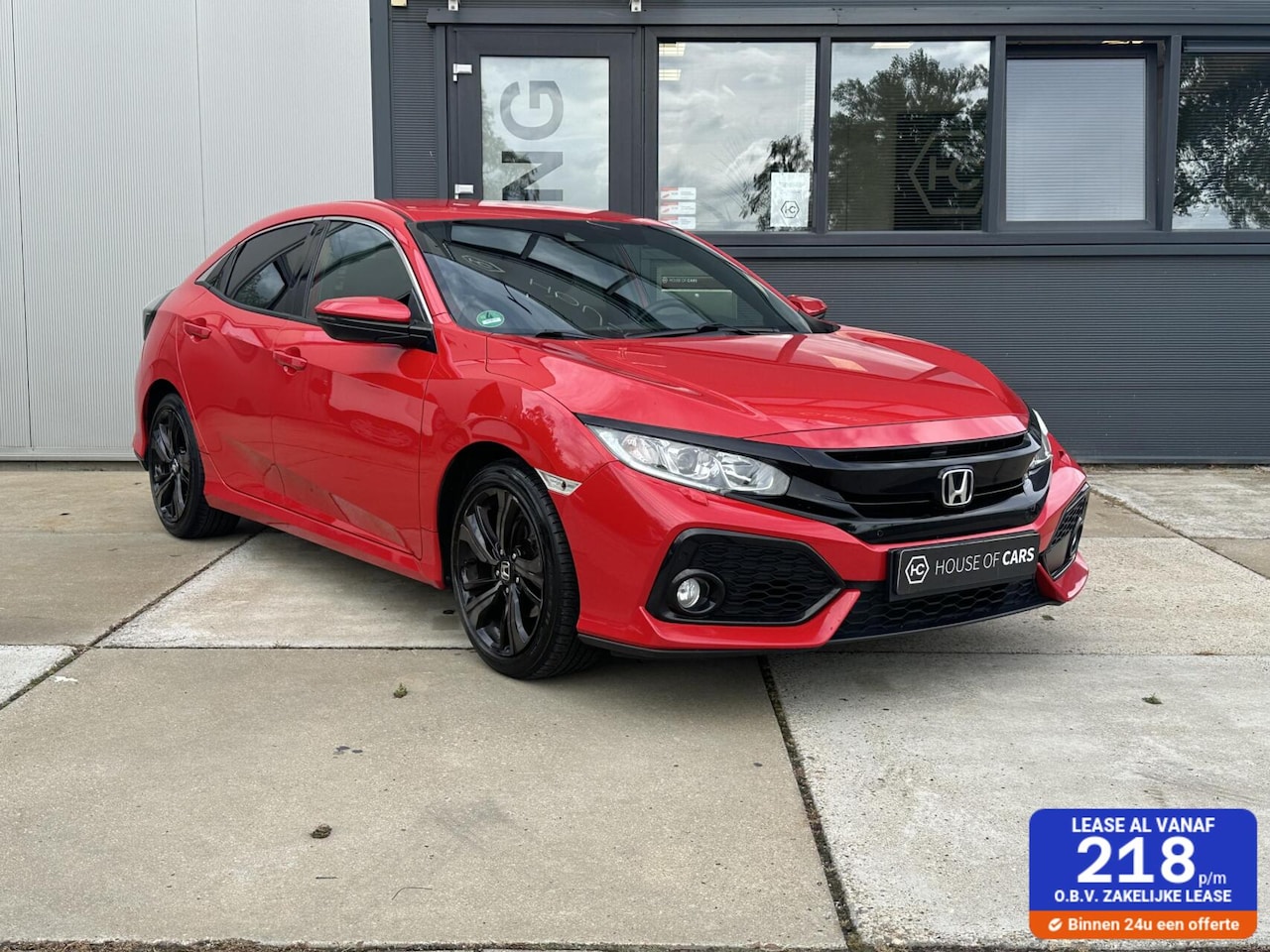 Honda Civic - 1.0 i-VTEC Executive Clima Cruise Navi BT LED - AutoWereld.nl