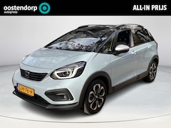Honda Jazz - 1.5 e:HEV Crosstar BLAUW MET ZWART DAK
