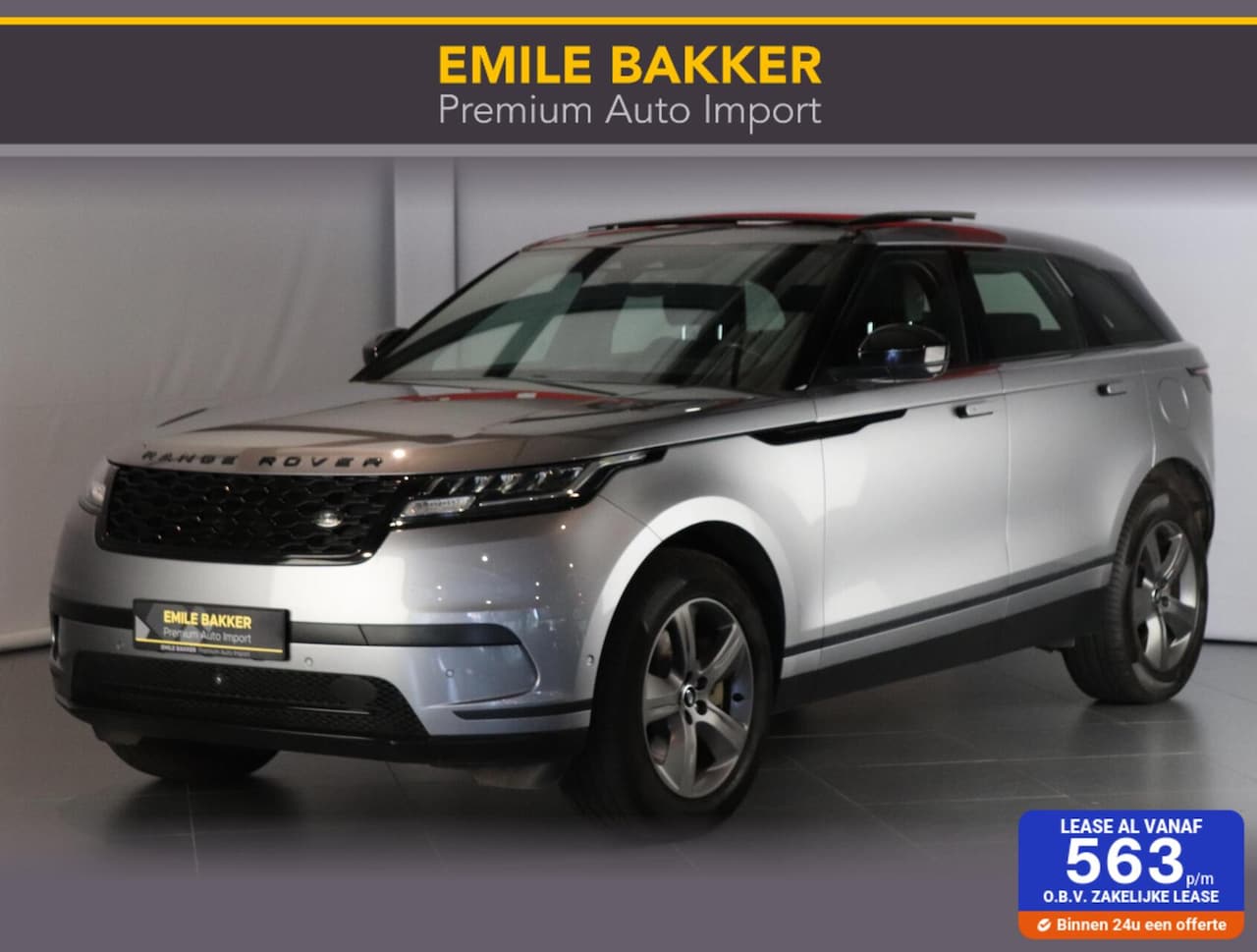 Land Rover Range Rover Velar - 2.0 P400e PANO/LEER - AutoWereld.nl
