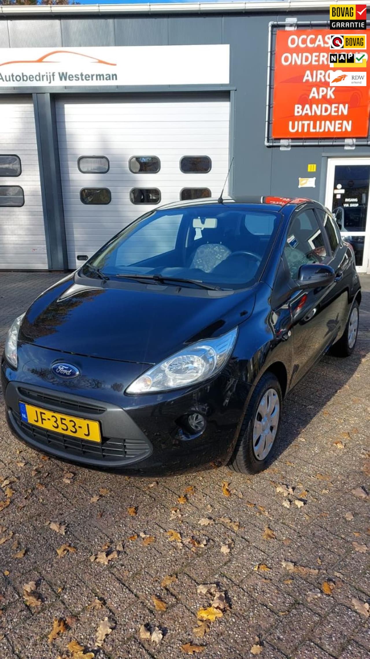 Ford Ka - 1.2 Style start/stop distributie / garantie / airco - AutoWereld.nl
