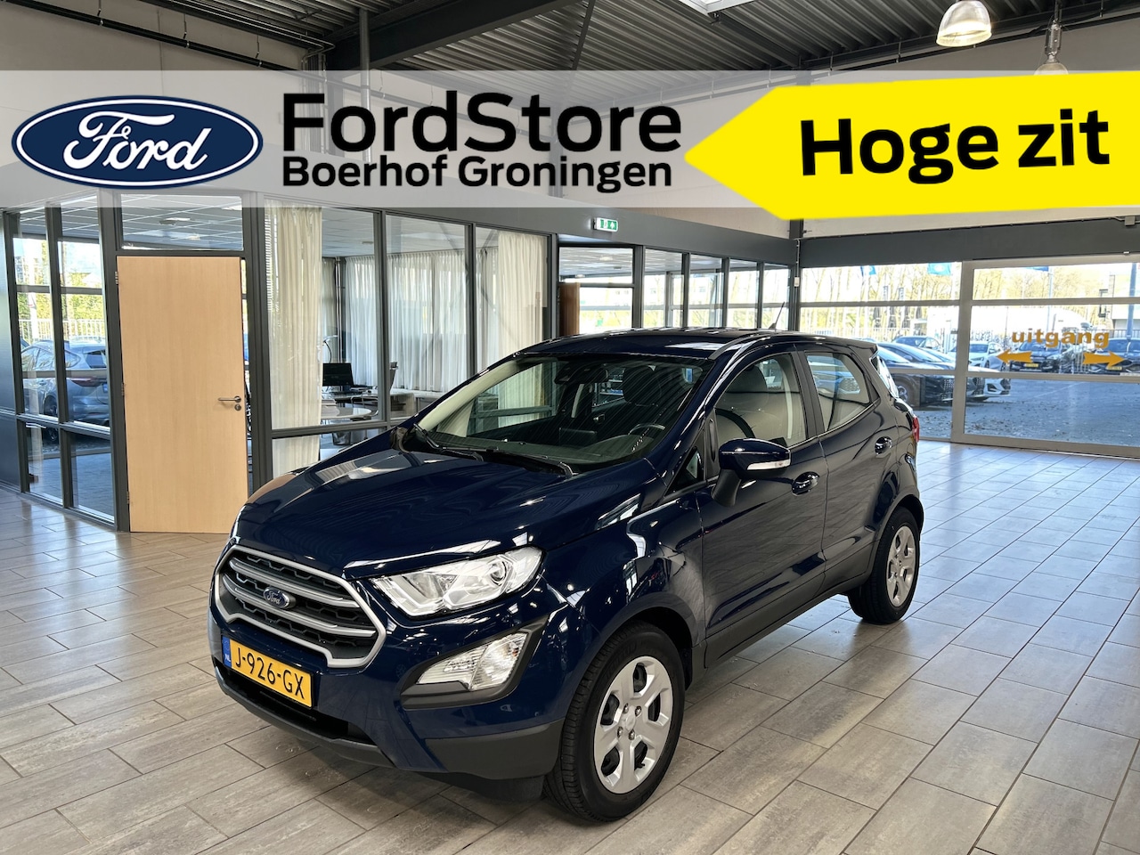 Ford EcoSport - EcoBoost 100pk Connected | 100% Dealer onderhouden | Cruise | Airco | Apple carplay | Andr - AutoWereld.nl