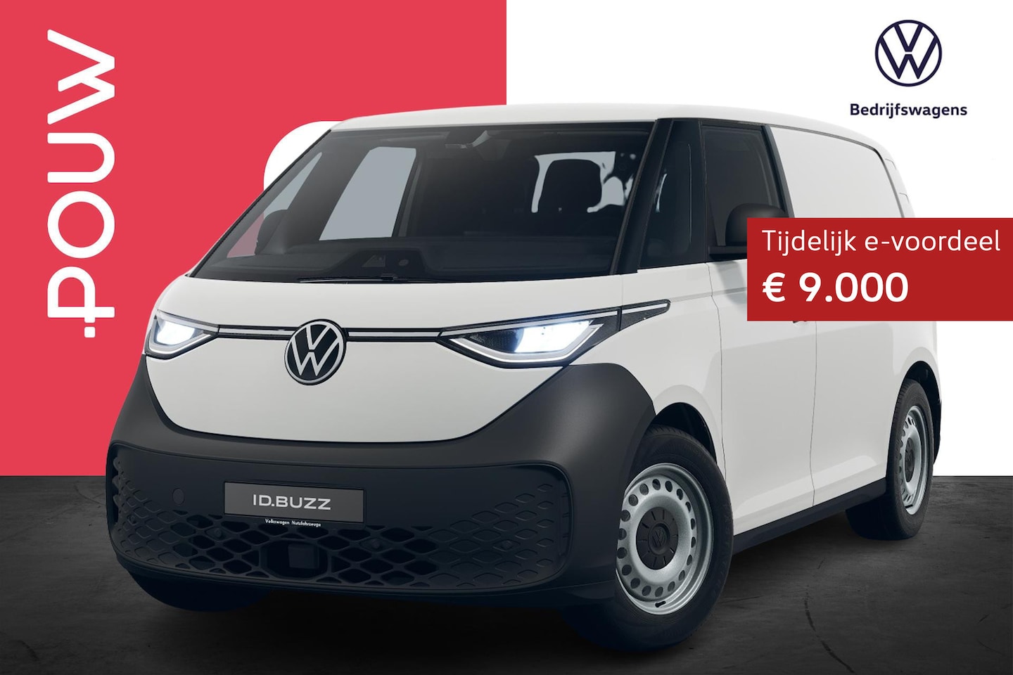 Volkswagen ID. Buzz Cargo - 286pk Economy Business 79 kWh | Multimedia Pakket | Stoelverwarming - AutoWereld.nl