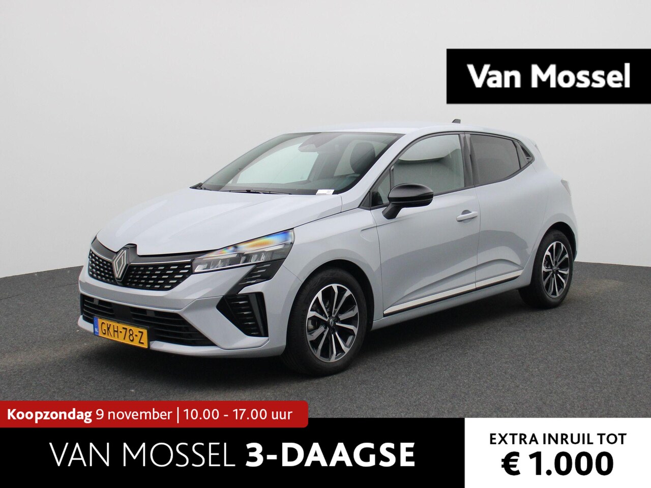 Renault Clio - 1.0 TCe Techno 90PK | Navigatie | Achteruitrijcamera | Climate Control | Half-Leder | Appl - AutoWereld.nl