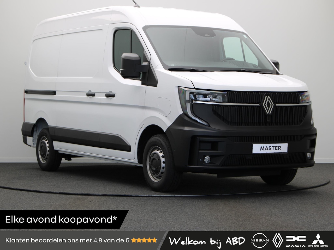 Renault Master E-Tech - T35 L2H2 Advance long range 87 kWh | Achterdeuren met ramen | Laadruimtebetimmering | Acht - AutoWereld.nl