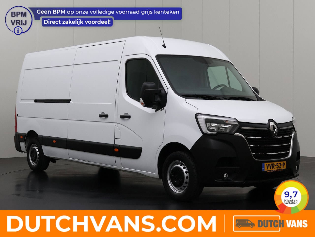 Renault Master - 2.3DCi 135PK L3H2 Maxi | Navigatie | Airco | Cruise | 3-Persoons | Betimmering - AutoWereld.nl