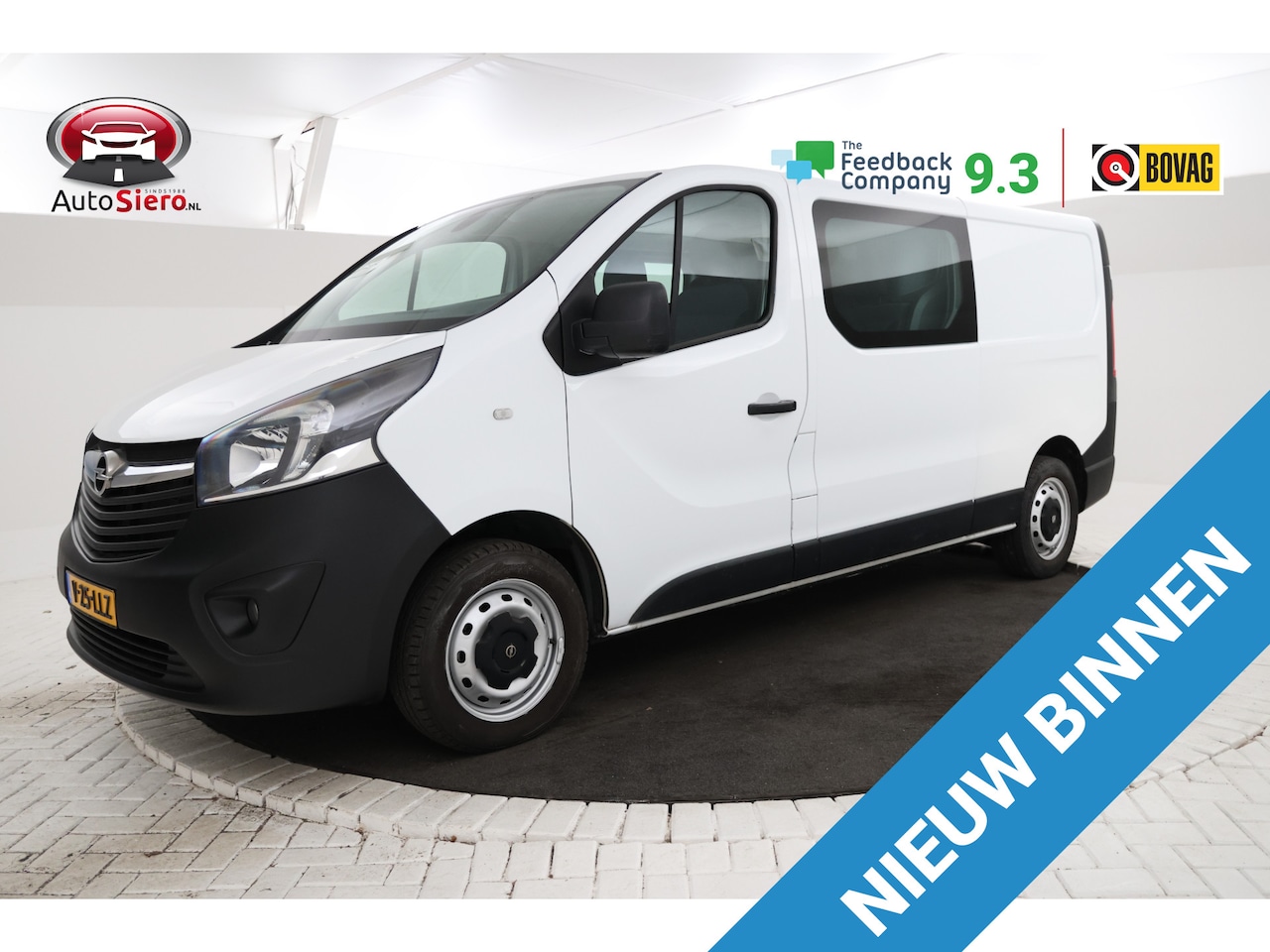Opel Vivaro - 1.6 CDTI L2H1 DC Selection Airco, BTW, DUBBEL CAB, - AutoWereld.nl