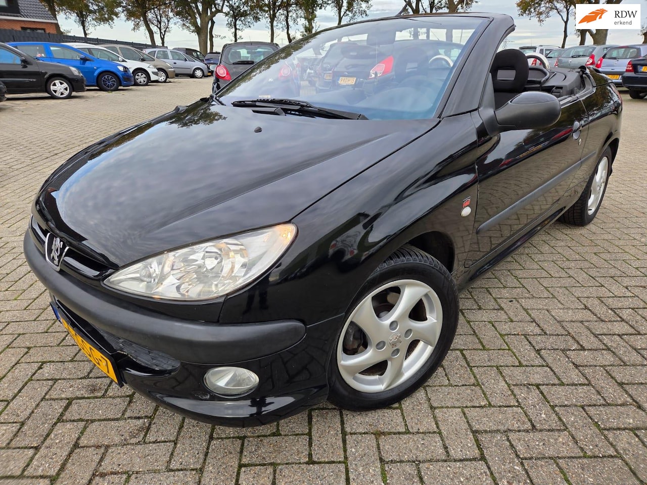 Peugeot 206 CC - 1.6-16V 2003. Airco/Lichtmetaal/Mistlampen etc.. APK 07-2026 - AutoWereld.nl