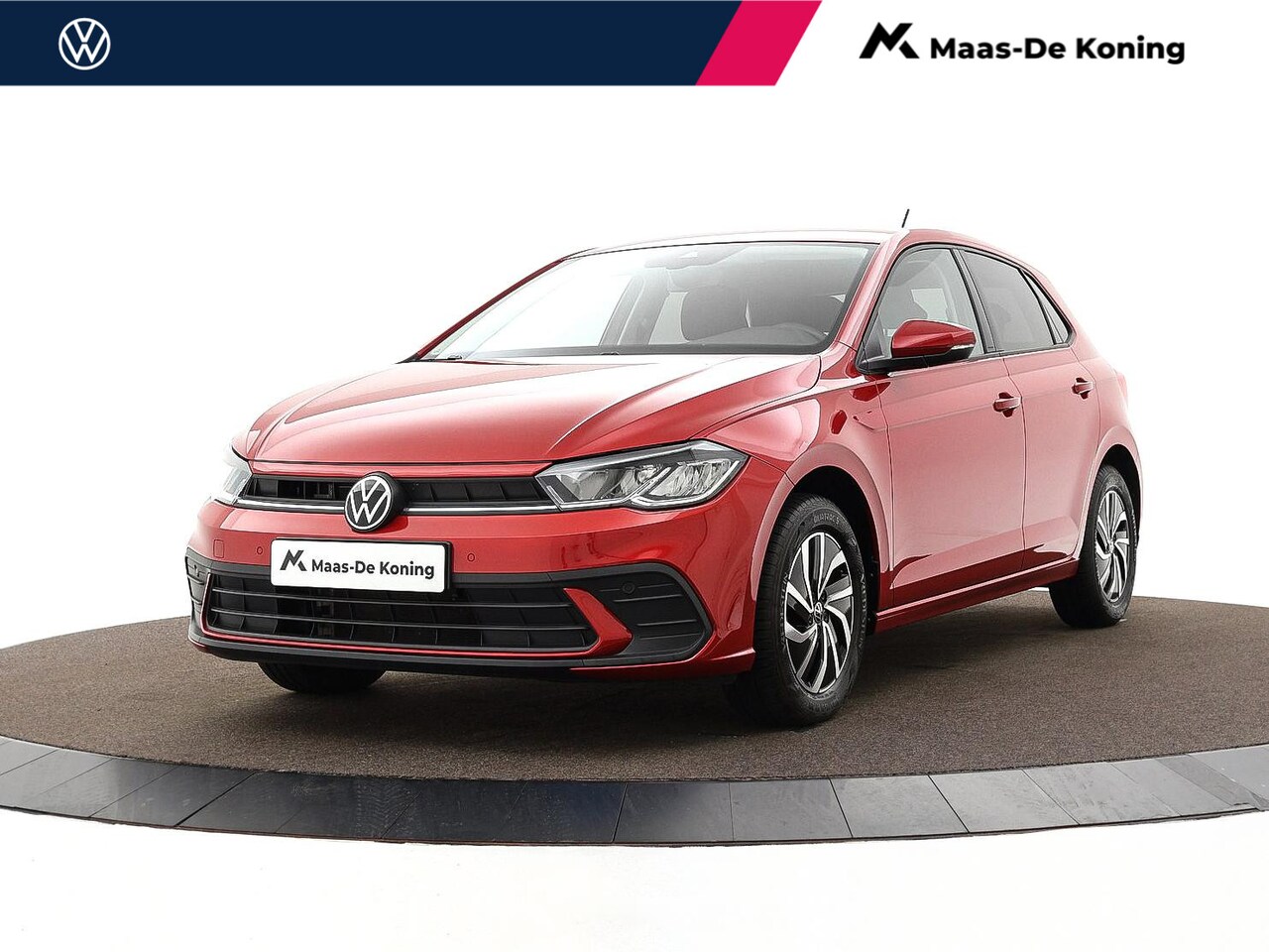 Volkswagen Polo - 1.0 Tsi 95pk Life Business · Apple/Android Car Play · Navigatie · Alarm · Stoelverwarming - AutoWereld.nl