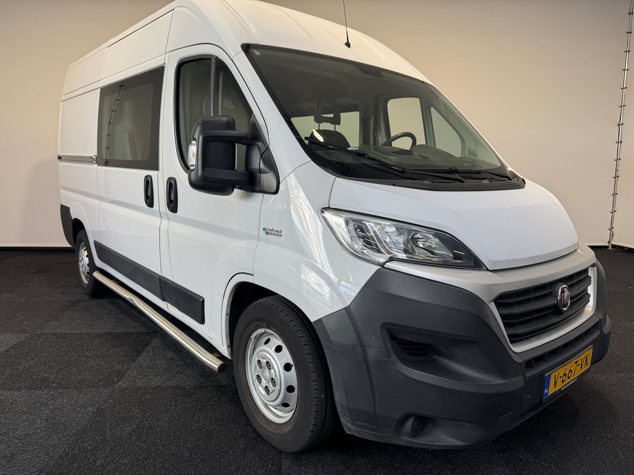 Fiat Ducato - FIAT Ducato L2H2 35 3.0 Benzine /CNG Dubbel Cabine 6 persoons - AutoWereld.nl