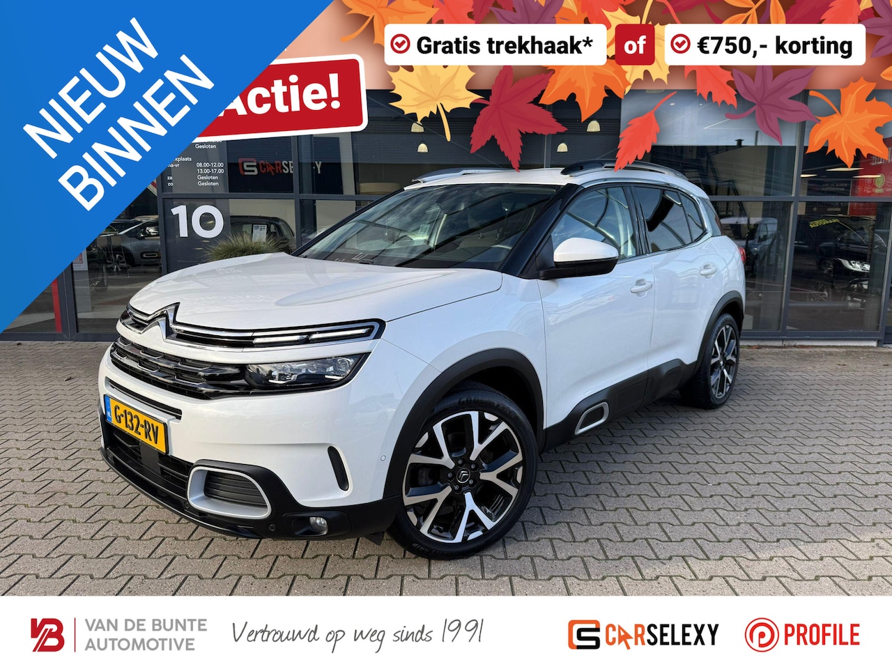 Citroën C5 Aircross - 1.2 PureTech Business Plus *Trekhaak & ACC* - AutoWereld.nl