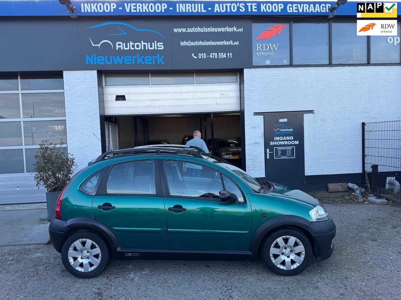 Citroën C3 - 1.6i-16V X-TR- Automaat- met Gerivoseerde bak, Onderhoudshistorie, Airco, Panoramadak, NAP - AutoWereld.nl