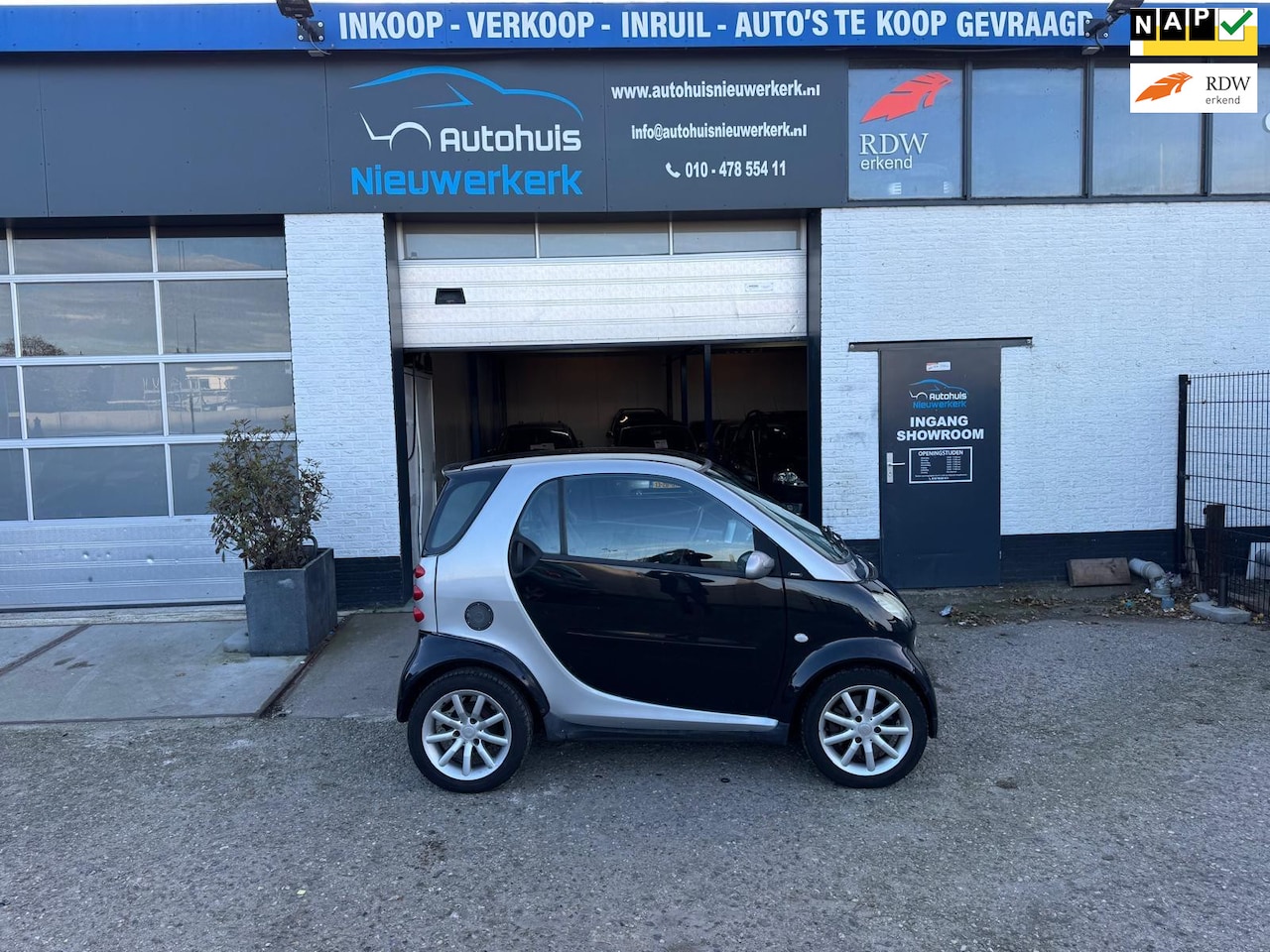 Smart Fortwo coupé - 0.7 passion- Vol Automaat- Met Airco, NAP en een ruime APK!!!! - AutoWereld.nl