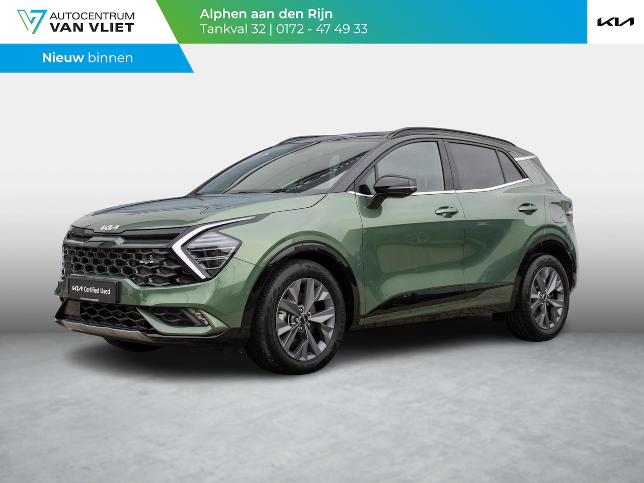 Kia Sportage - 1.6 T-GDi Hybrid GT-PlusLine | 360 graden camera | Schuifkantel dak | - AutoWereld.nl