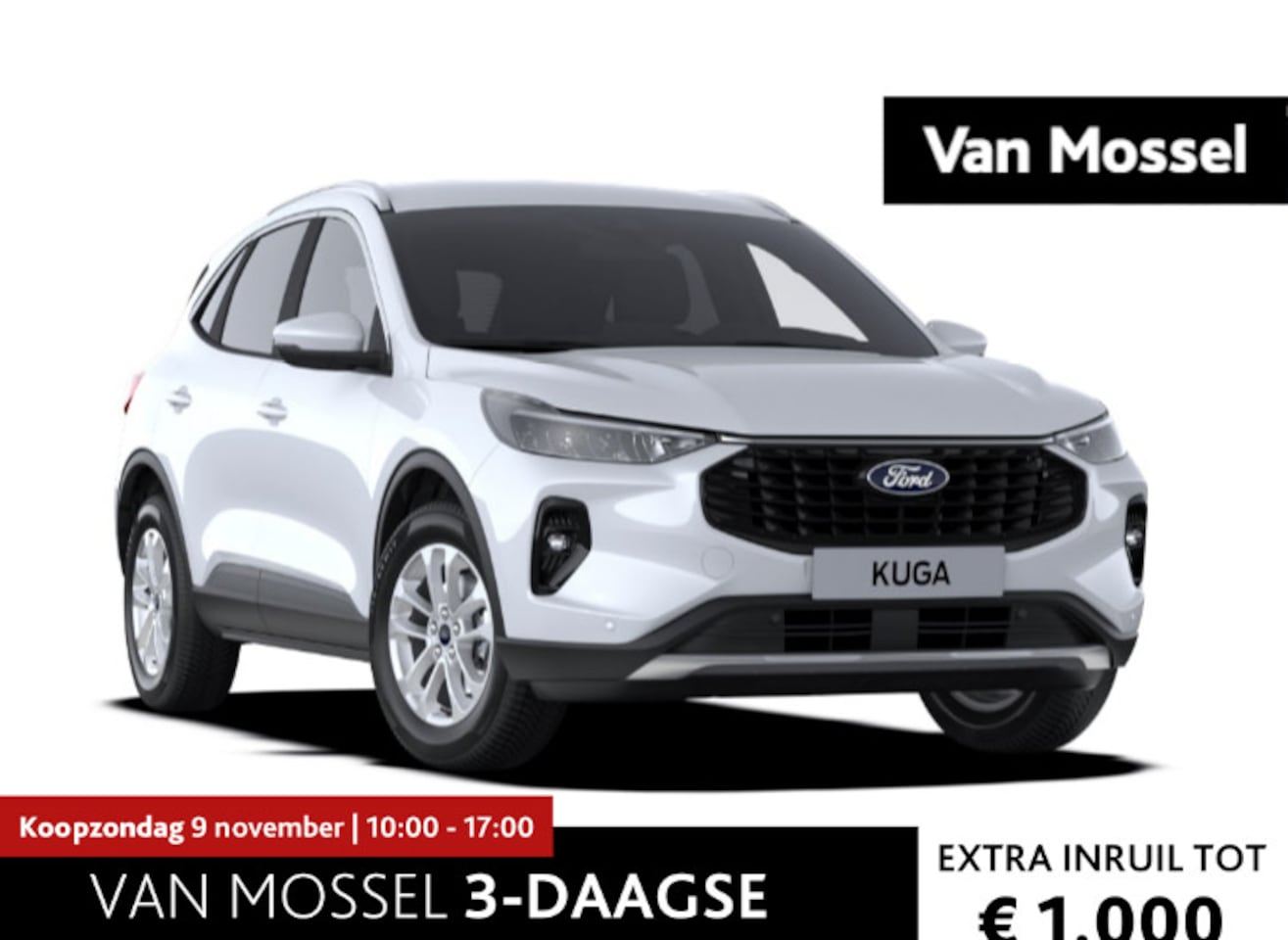 Ford Kuga - 2.5 PHEV Titanium | €4000.- Korting | 0.99% Rente via Ford Options | Nieuw Te Bestellen | - AutoWereld.nl