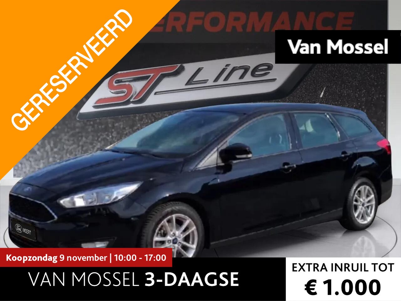 Ford Focus Wagon - 1.0 Titanium Edition | NIEUWE DISTRIBUTIERIEM | TREKHAAK | CRUISE CONTROL | CLIMATE | - AutoWereld.nl