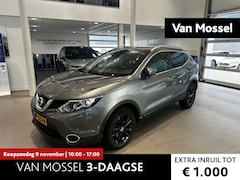 Nissan Qashqai - 1.6 Tekna | GLAZEN DAK | 17" LMV | 360 CAMERA | NAVI | CLIMATE CONTROL | STOELVERWARMING/V
