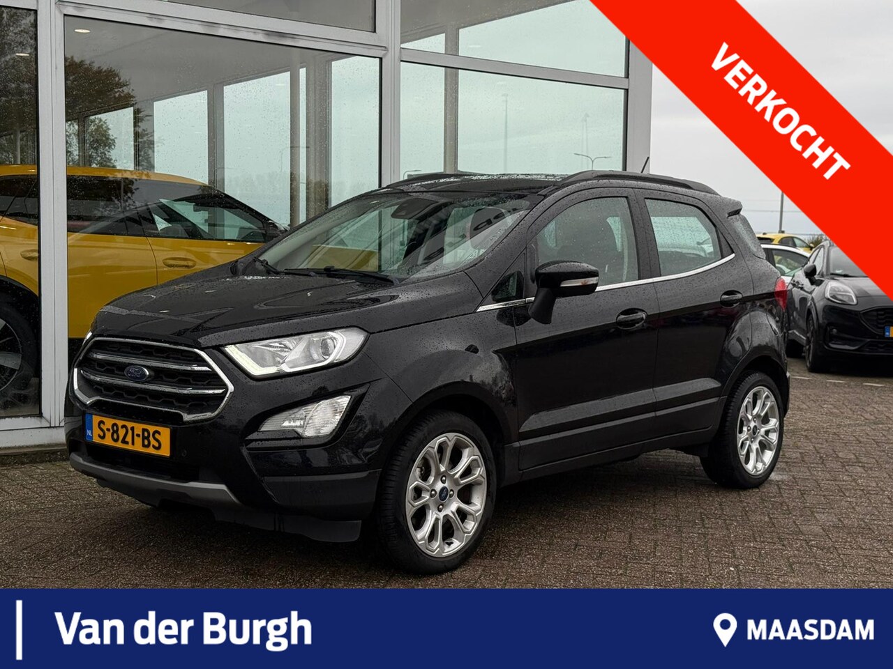 Ford EcoSport - 1.0 EcoBoost Titanium Winter pack - Achteruitrijdcamera - B&O - AutoWereld.nl
