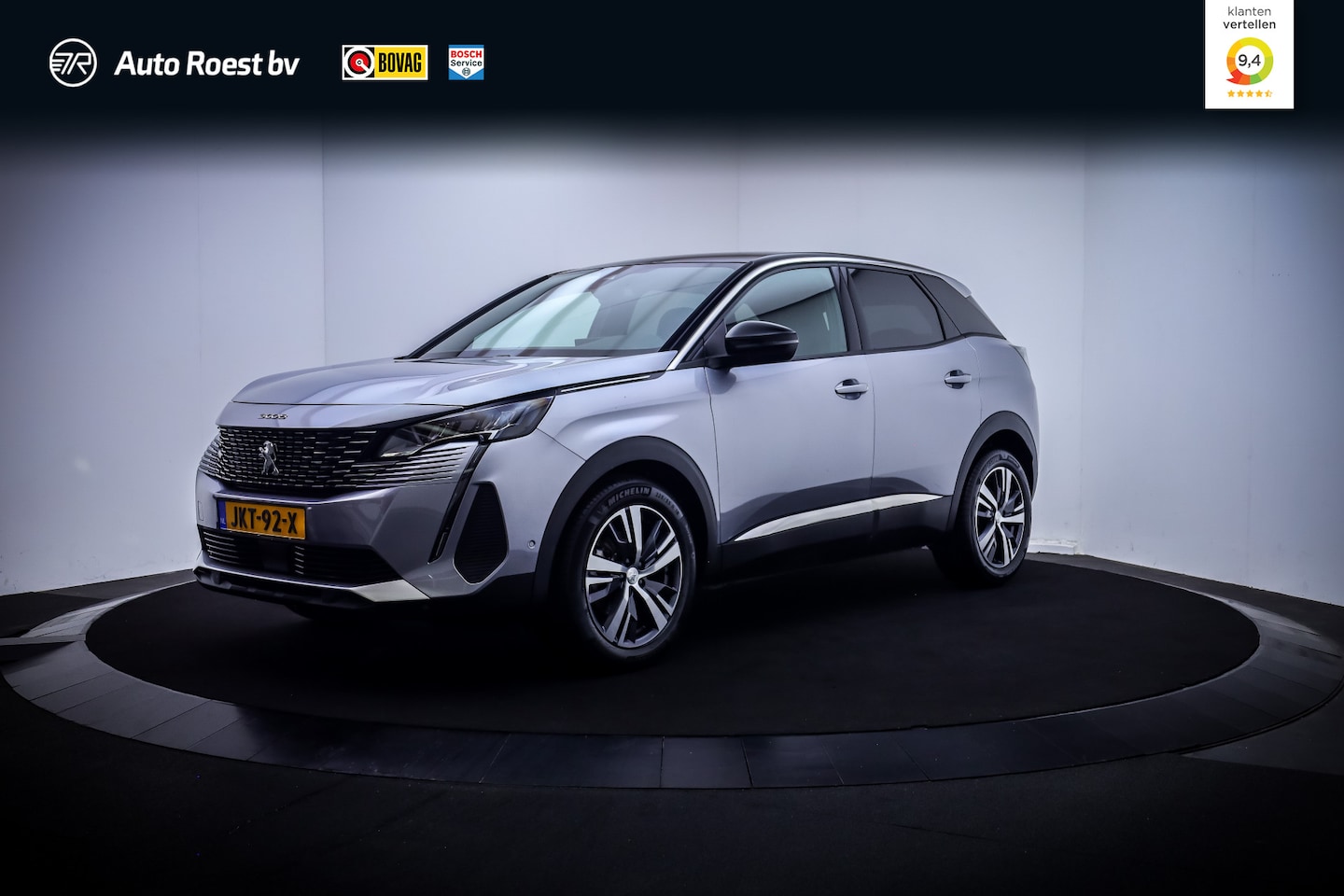 Peugeot 3008 - 1.2T ALLURE PACK FULL LED | 360 CAM | CARPLAY | ACC | BLINDSPOT | NAVI | DAB | ELEK KLEP | - AutoWereld.nl