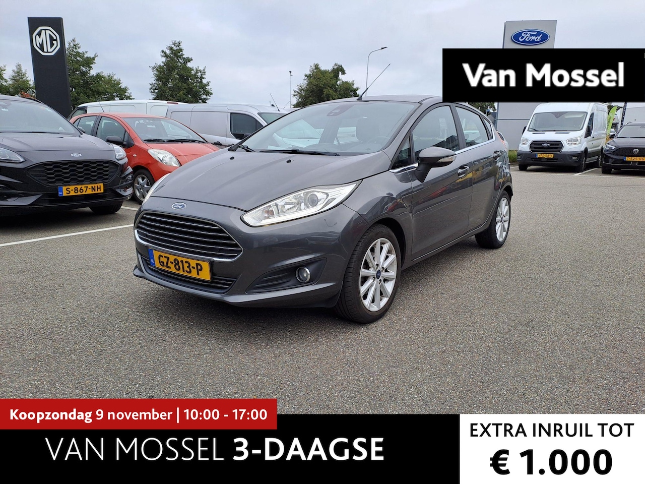 Ford Fiesta - 1.0 EcoBoost Titanium Nieuwe distributieriem - AutoWereld.nl