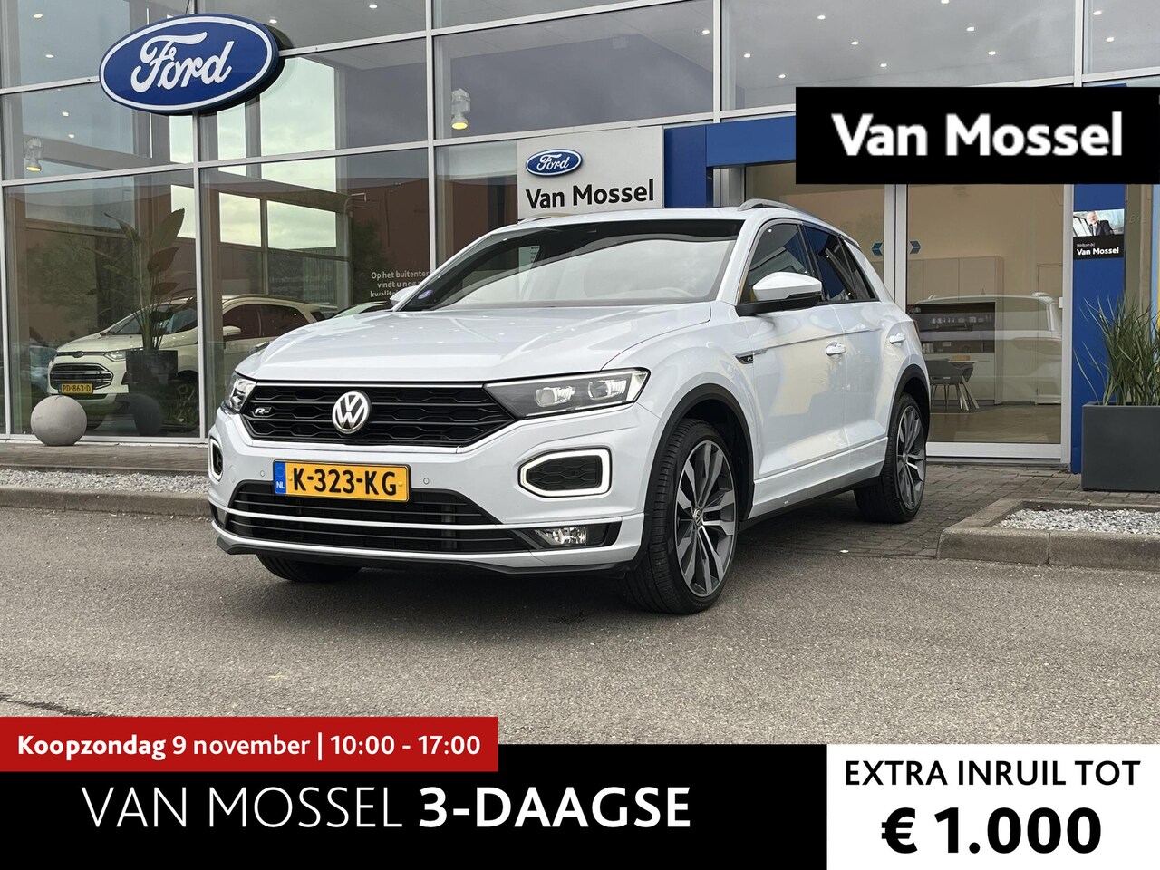 Volkswagen T-Roc - 2.0 TSI 4Motion Sport | R-Line | Cruise Control | Climate Control | Trekhaak | Elektrische - AutoWereld.nl