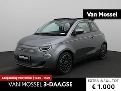Fiat 500 C - 500e La Prima 42 kWh leren bekleding - navigatie - camera - adapt. cruise control