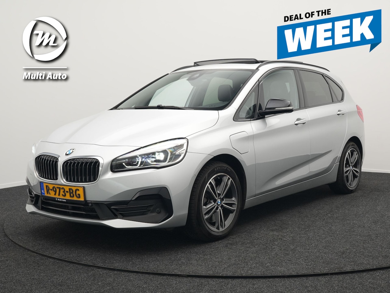 BMW 2-serie Active Tourer - 225xe iPerformance Sportline Plug In Hybrid 225pk PHEV | Panodak | Sportstoelen Memory | C - AutoWereld.nl