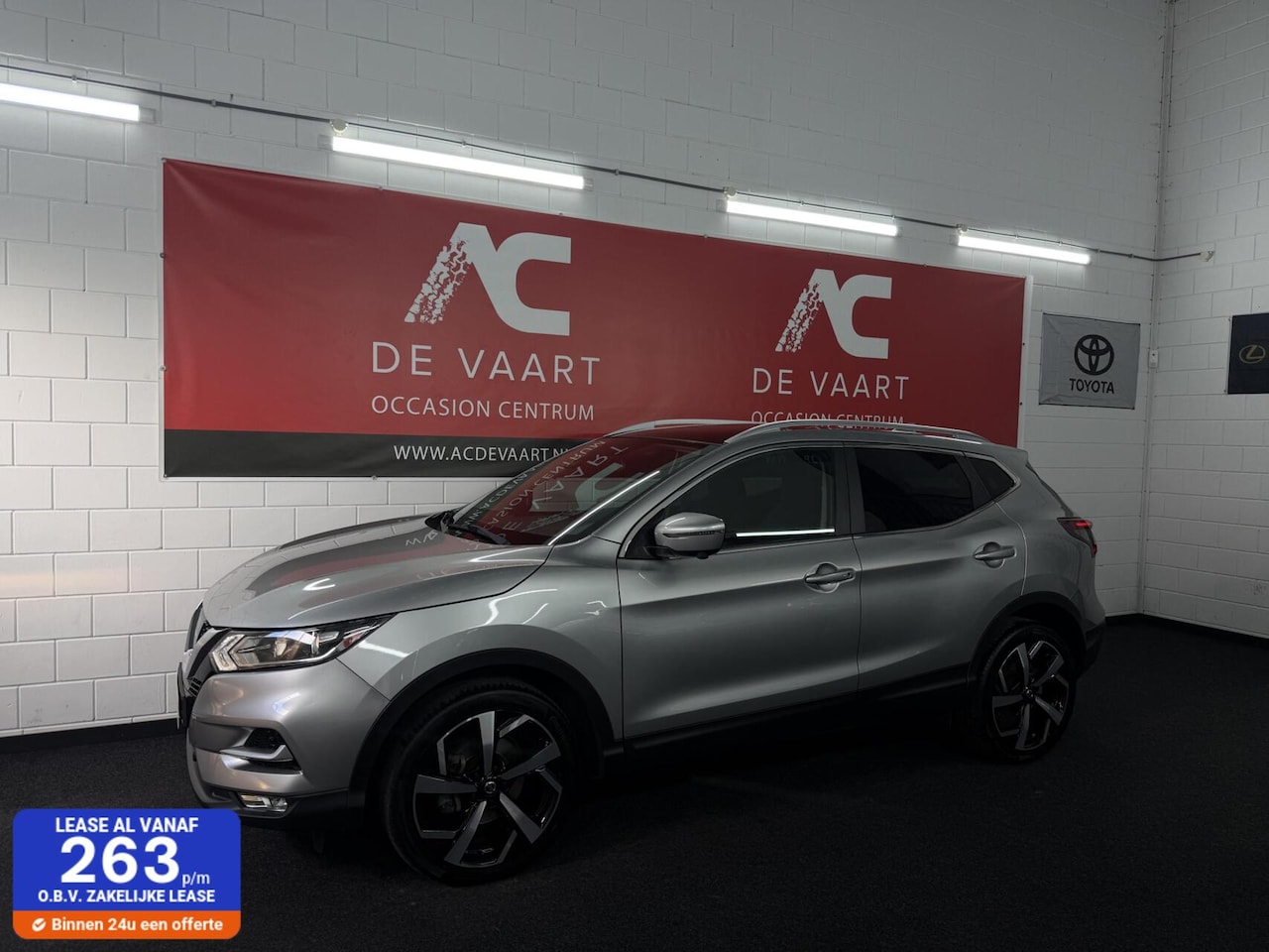 Nissan Qashqai - 1.2 N-Connecta - AUT/NAVI/PANODAK/CAMERA/NAP - AutoWereld.nl