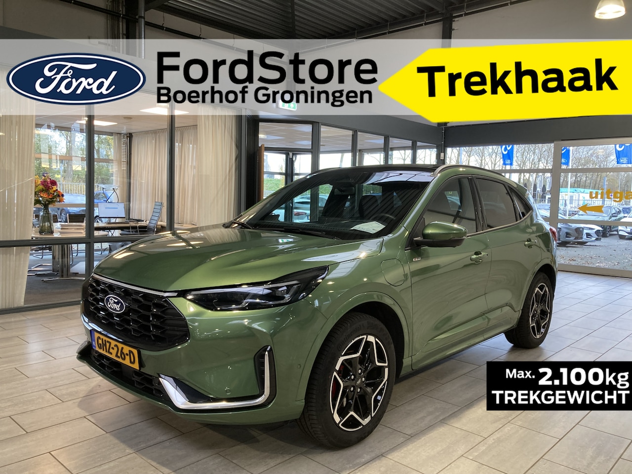 Ford Kuga - 2.5 PHEV 243 pk ST-Line X NW Model I AGR stoelen I Pano I Matrix LED I Adapt Cruise I Trek - AutoWereld.nl