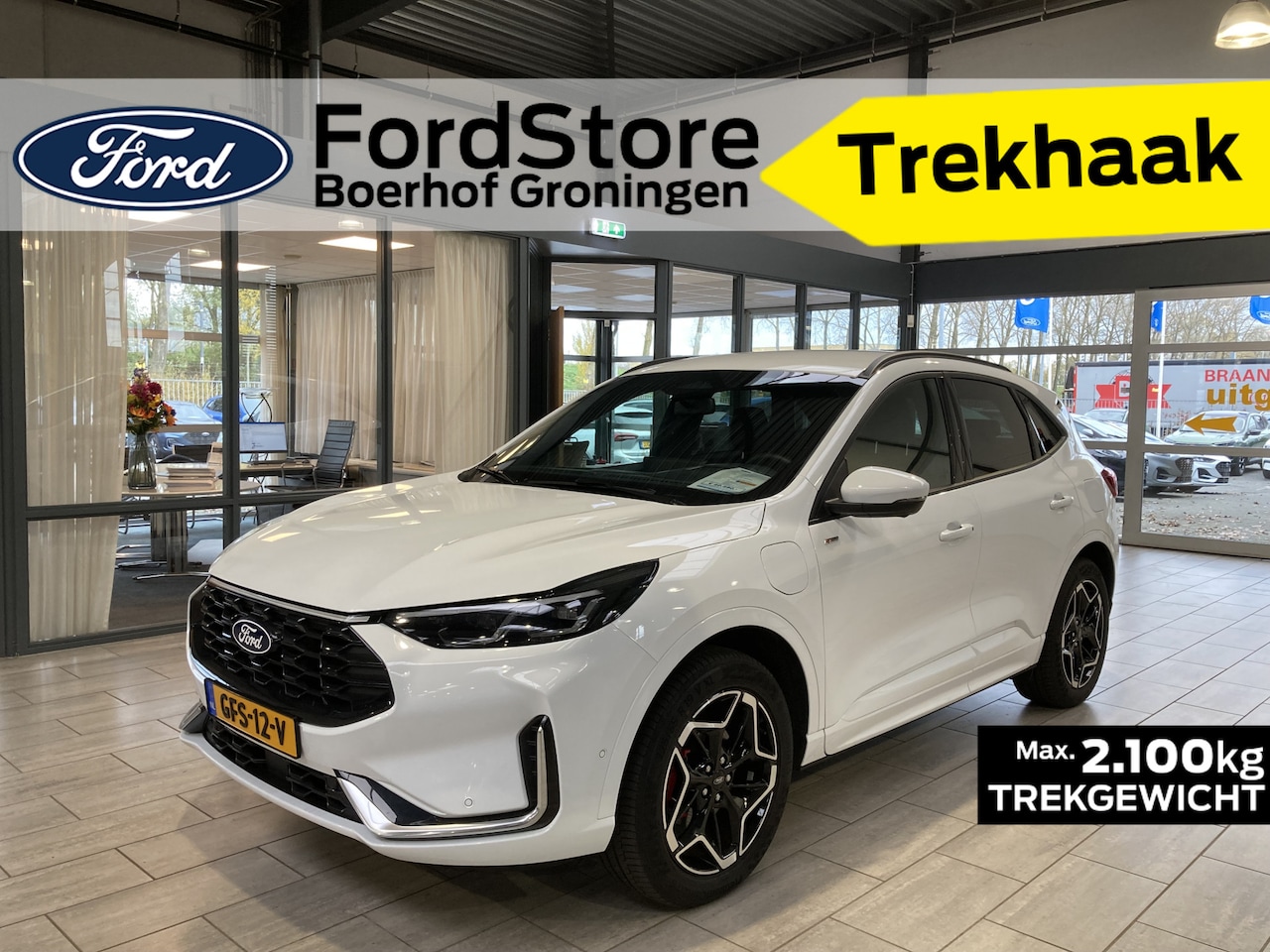Ford Kuga - 2.5 PHEV 243 pk ST-Line X | NW Model I AGR stoelen I Matrix LED I Adapt Cruise I 360° Came - AutoWereld.nl