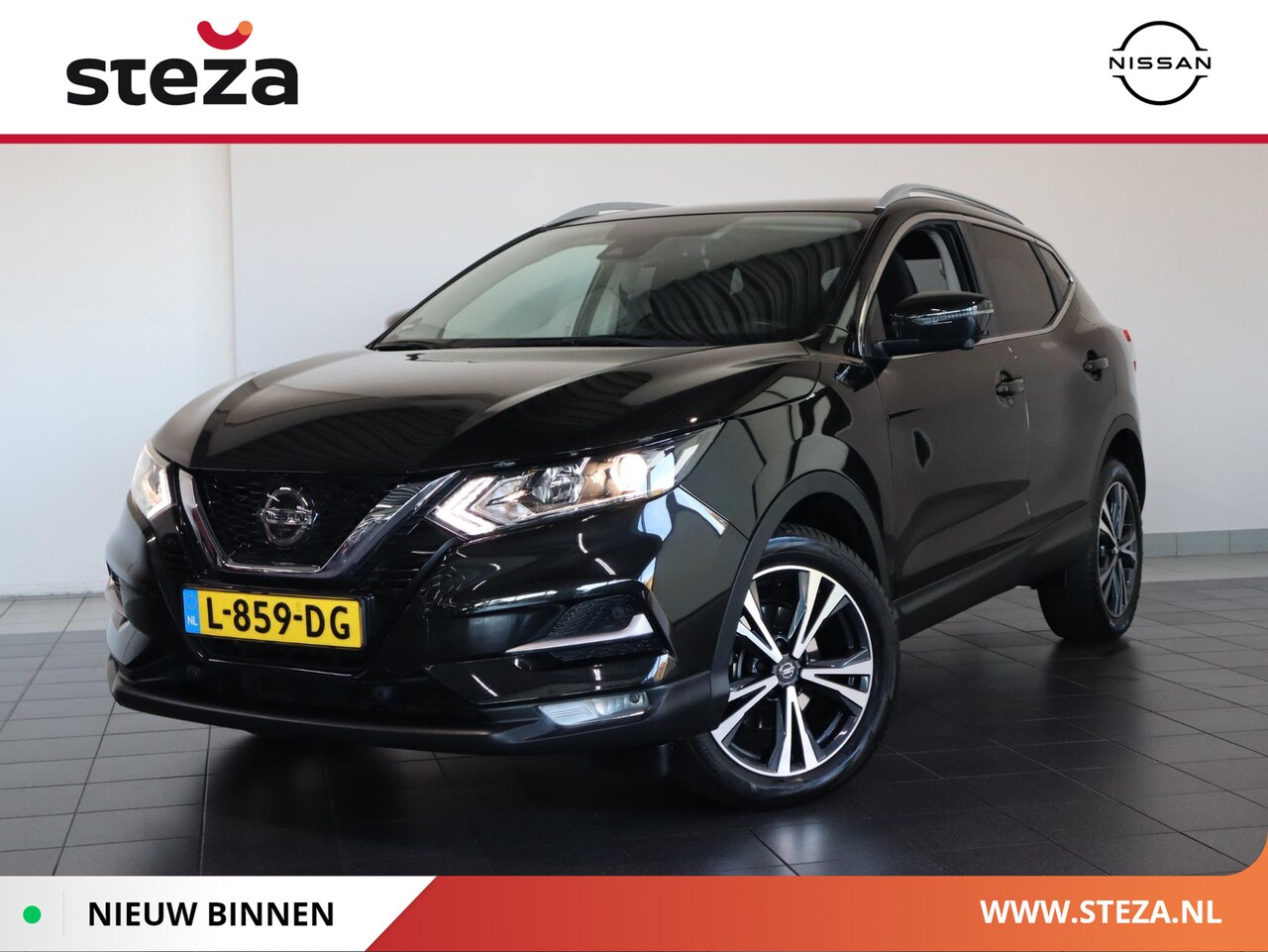 Nissan Qashqai - 1.3 DIG-T N-Connecta | Automaat | Cruise control | 360 camera - AutoWereld.nl