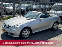Mercedes-Benz SLK-klasse - 200 K. AUTOMAAT Leer l Navi l Cruise l Airco l Stoelverwarming l Dealer OH l TOPSTAAT