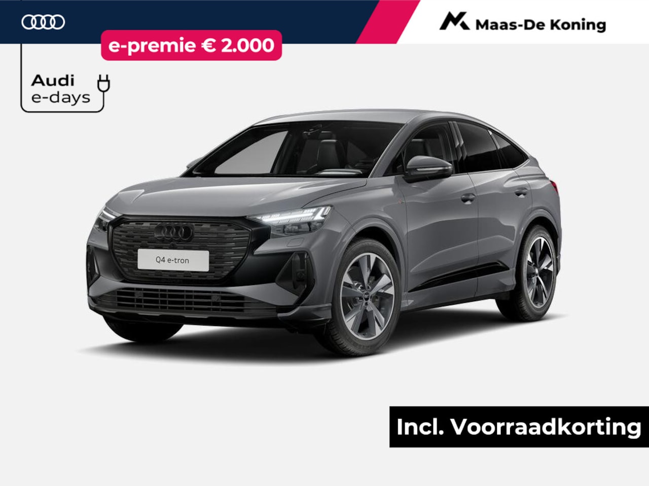 Audi Q4 Sportback e-tron - 45 quattro S Edition Competition 286 PK · Assistentiepakket plus · Lichtpakket plus ambien - AutoWereld.nl