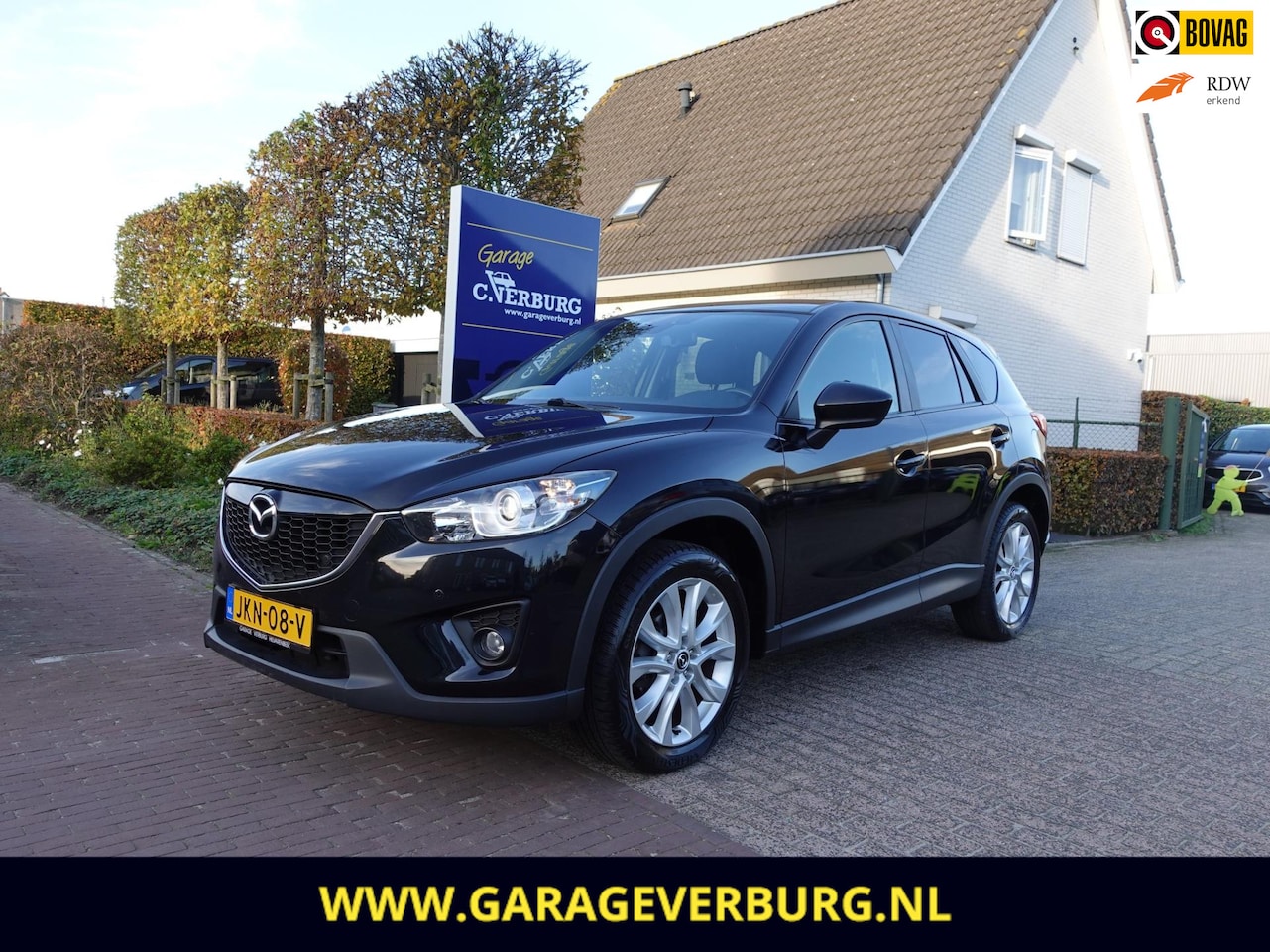 Mazda CX-5 - 2.0 GT-M AWD Automaat (Navi,Camera,Cruise,Trekhaak,LEER,BOSE,PDC,Xenon,Stoelverwarming,Key - AutoWereld.nl