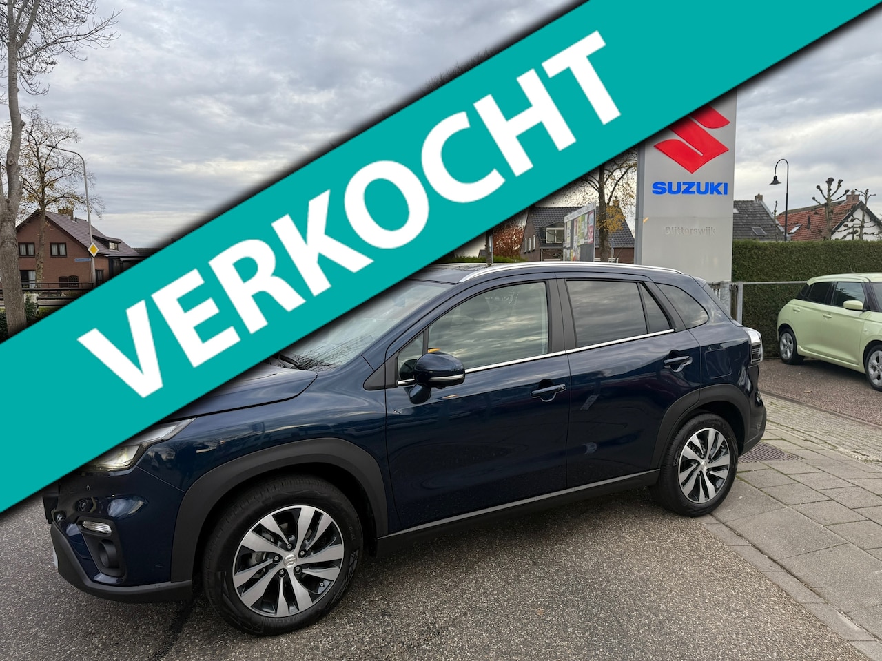 Suzuki S-Cross - 1.4 Boosterjet Smart Hybrid Style AUTOMAAT // PANO dak // Lederen bekleding // Snel te rij - AutoWereld.nl