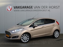 Ford Fiesta - 1.0-100pk EcoBoost Titanium. Nette en erg goed onderhouden Fiesta. Airco, navigatie, telef