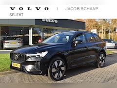 Volvo XC60 - T6 AWD 350PK Plug-in Hybrid Ultra Dark | Trekhaak | Leer | H&K | ACC | Thuislader | 360 Ca