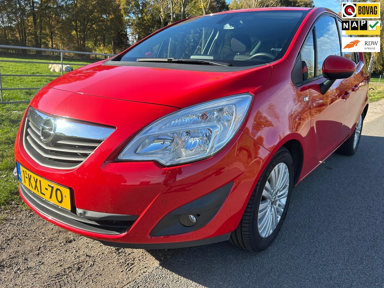 Opel Meriva - 1.4 Turbo Cosmo dealer ond. pas 101.740km - AutoWereld.nl