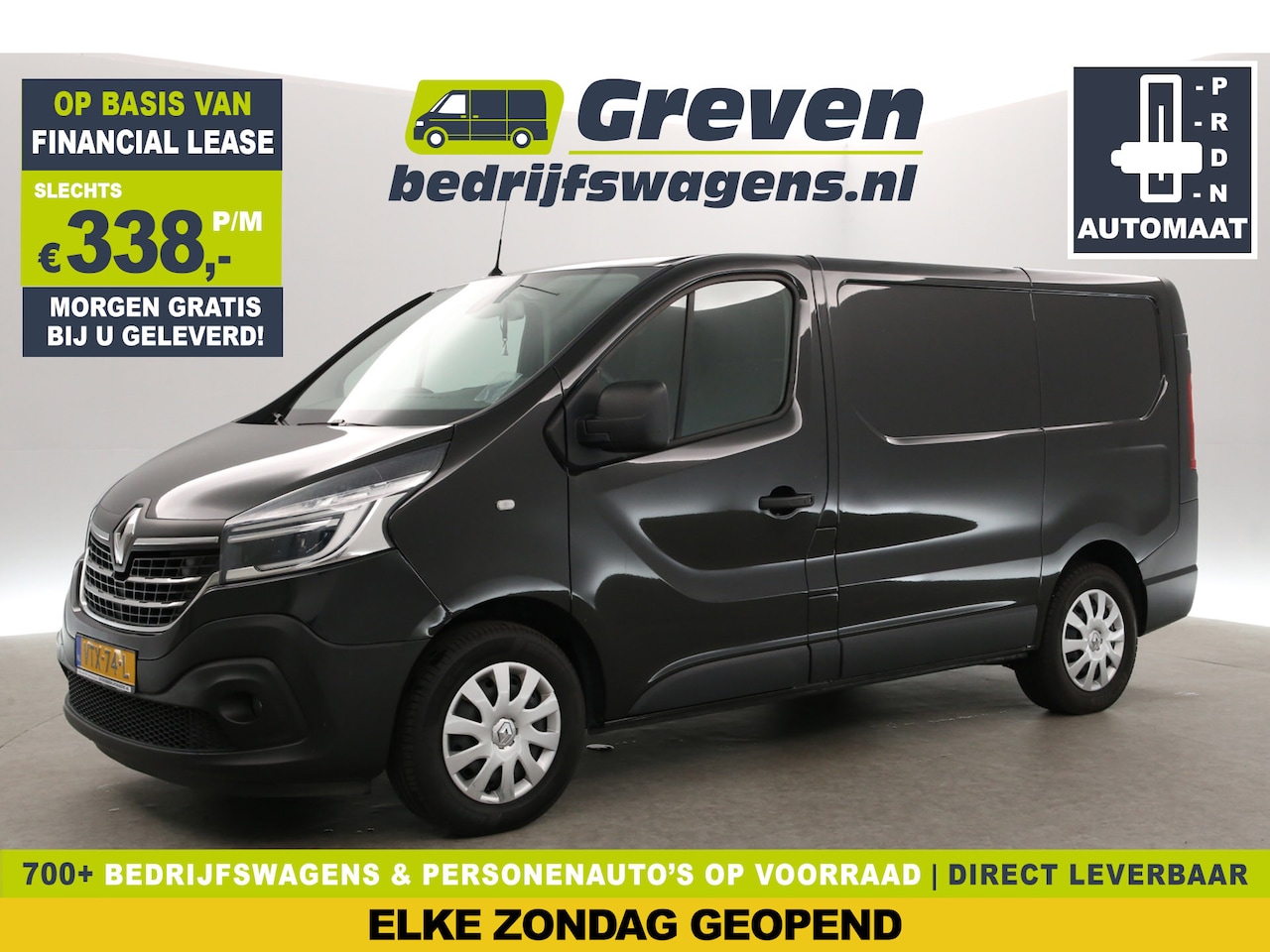 Renault Trafic - 2.0 dCi T29 L1H1 | 146PK | Automaat | FULL LED | Airco | Camera | Carplay | 3-Zits | Parke - AutoWereld.nl