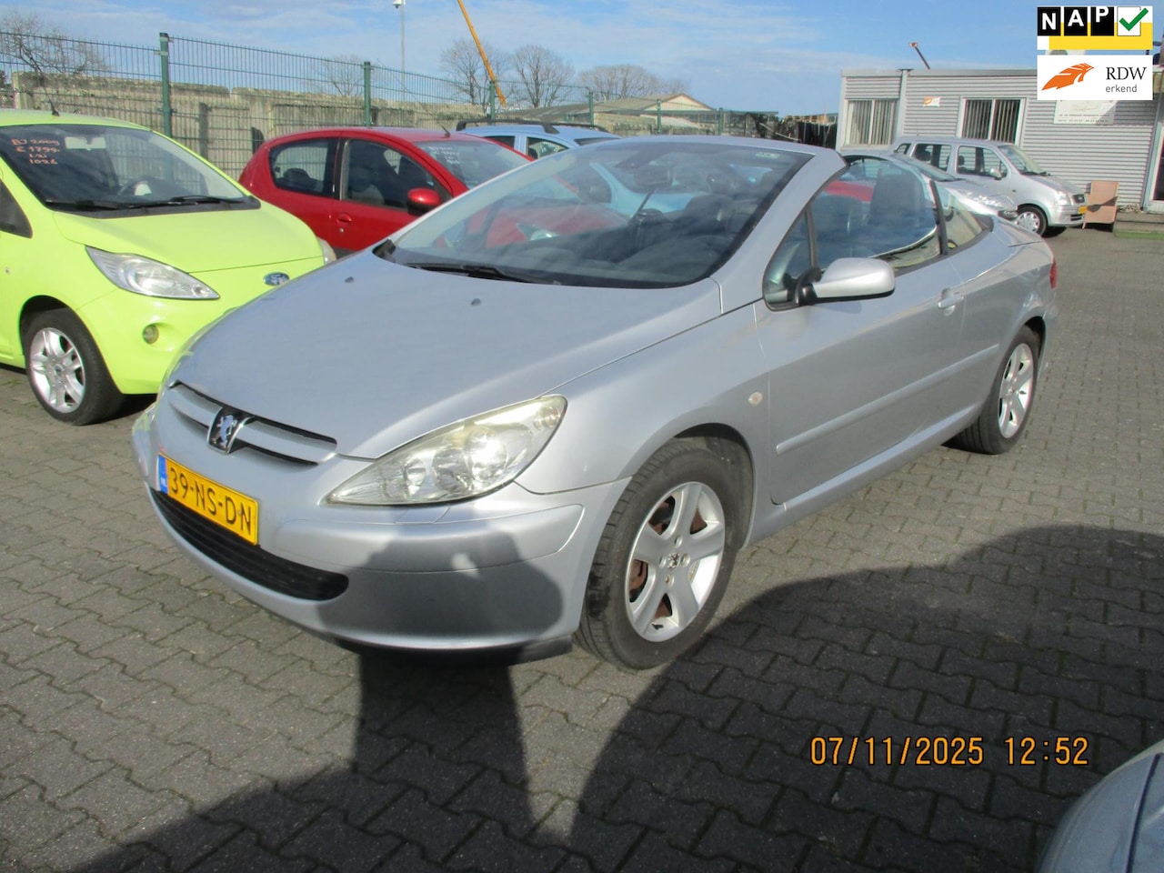 Peugeot 307 CC - Peugeot 307 CC 2.0-16V-AUTOMAAT-LEER - AutoWereld.nl