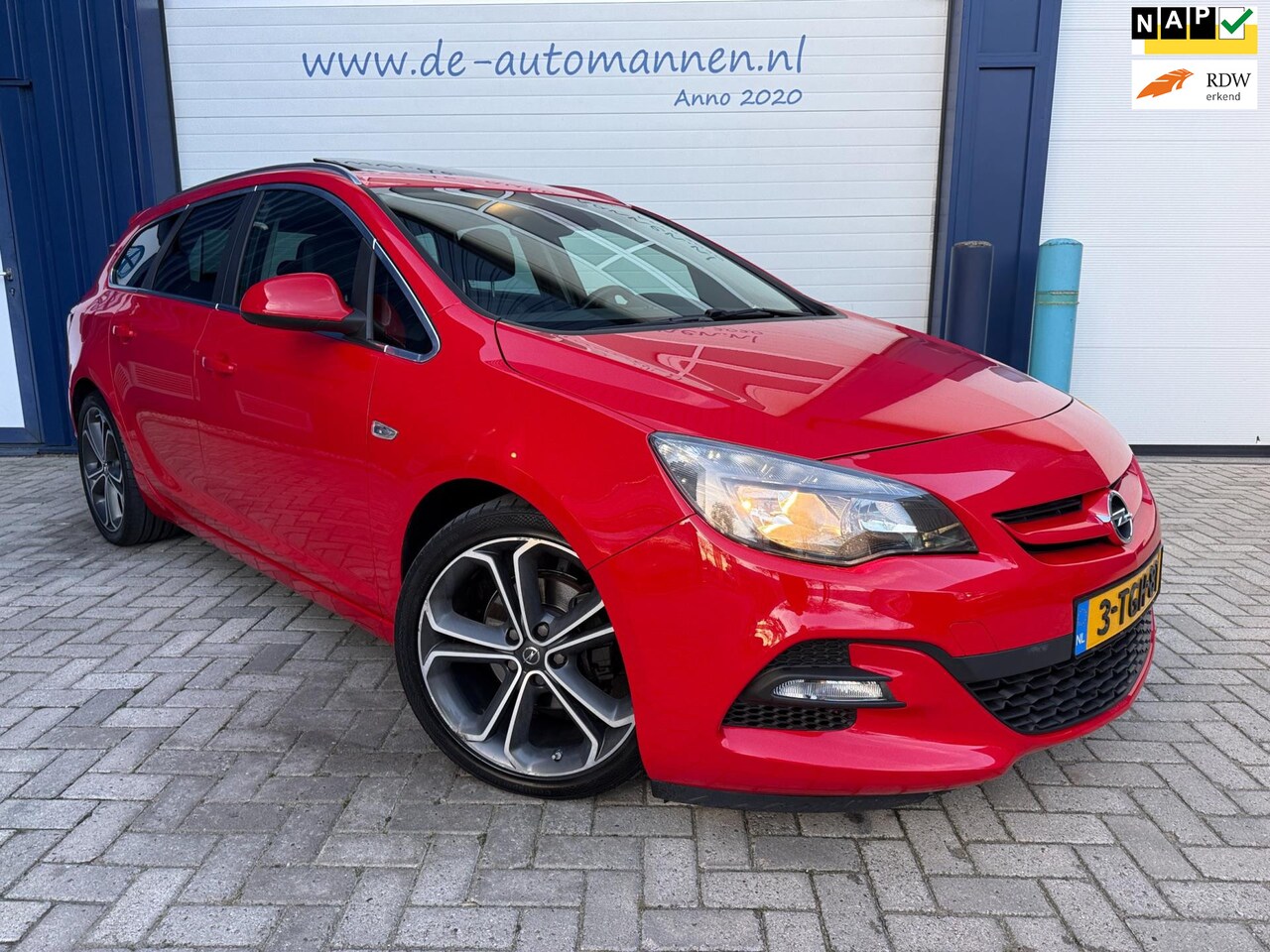 Opel Astra Sports Tourer - 1.6 Turbo 170pk Cosmo SPORT / LEER / DAK / ECC / CRUISE / TREKHAAK / 19 INCH - AutoWereld.nl