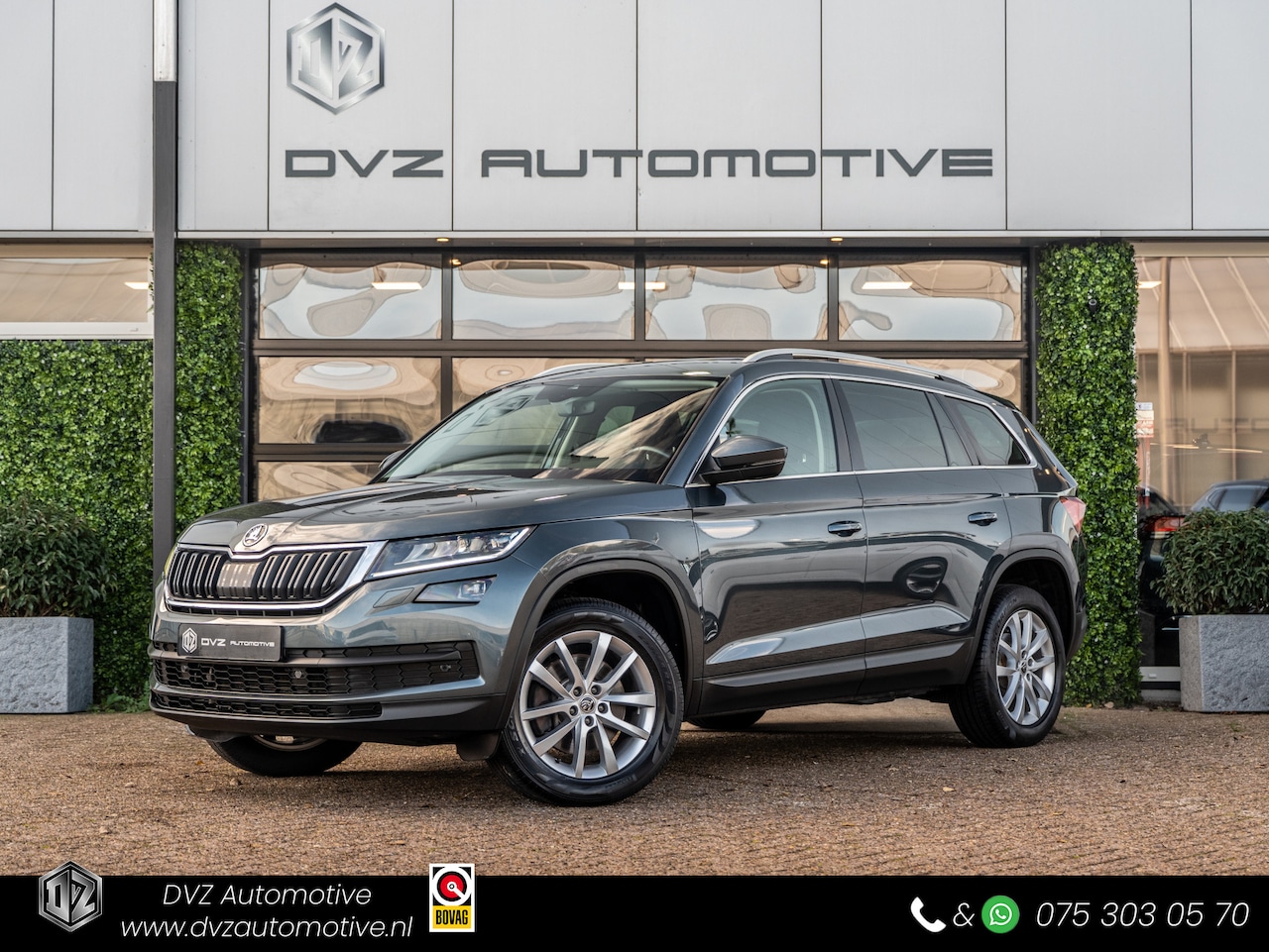 Skoda Kodiaq - 2.0 TDI 200PK DSG 4x4 Style Business | Pano | Drive Assist | Ambiance - AutoWereld.nl