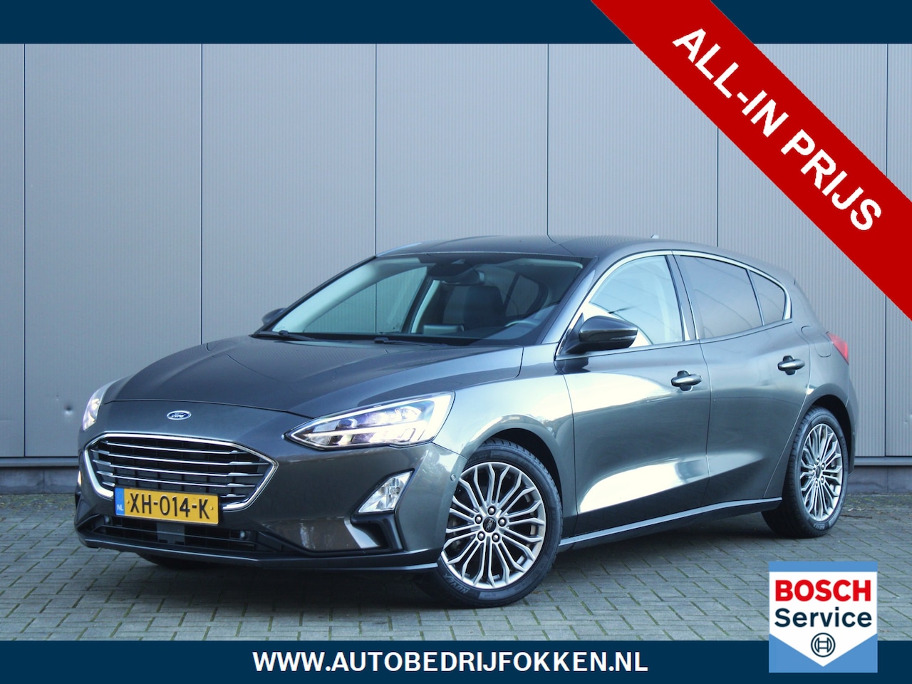 Ford Focus - 1.0 EcoBoost 125pk Titanium Business | LED | Camera | Navigatie | Stoel- en stuurverwarmin - AutoWereld.nl